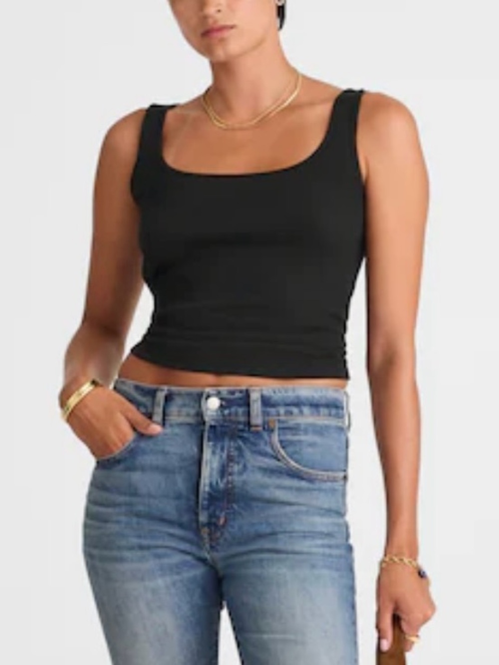 Madewell 100% Cotton Scoopneck Tank Top NWT